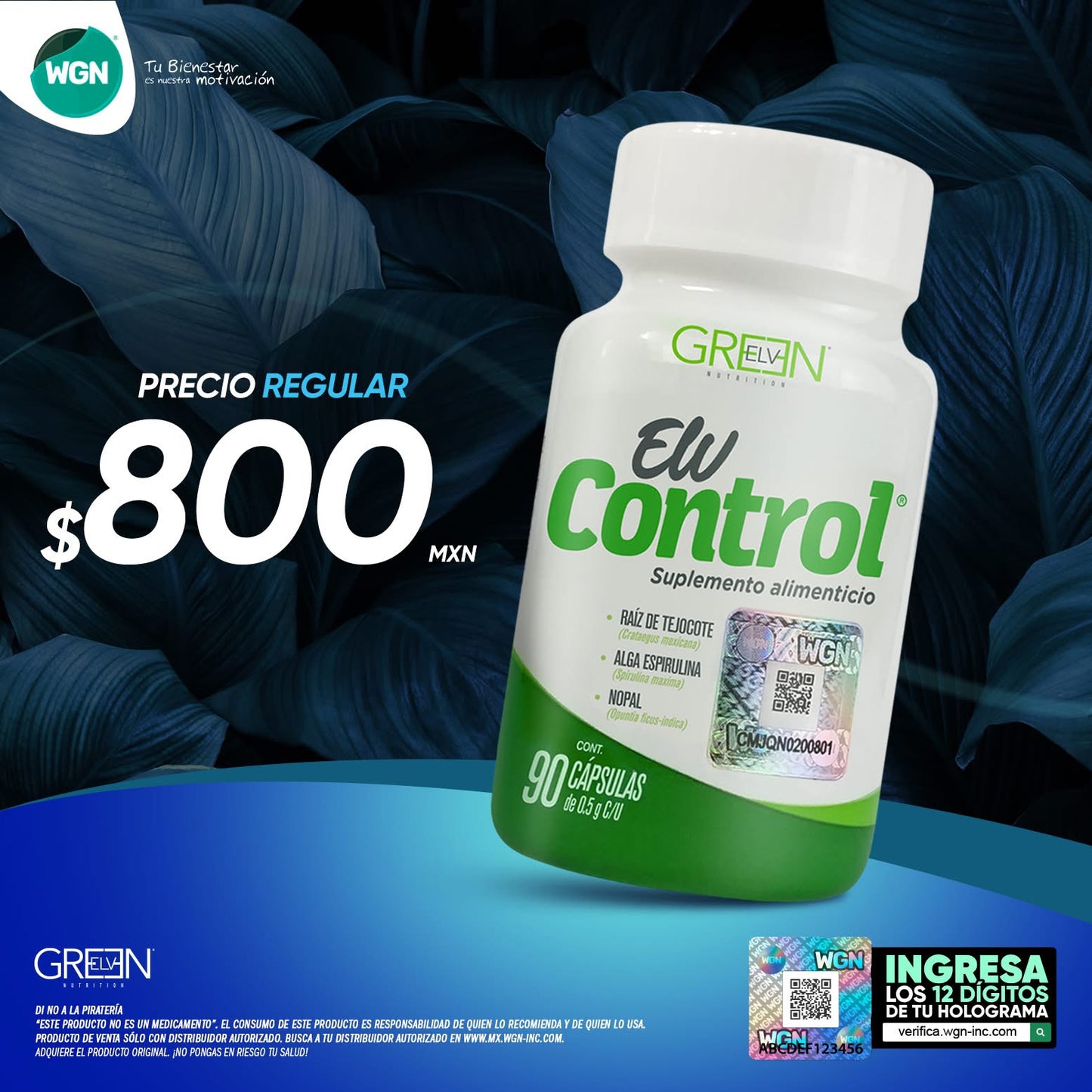 Elv Control - Raíz de Tejocote