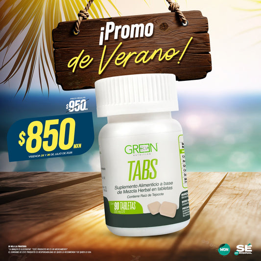 TABS | Raíz de Tejocote + Extracto de Hoja de Sen