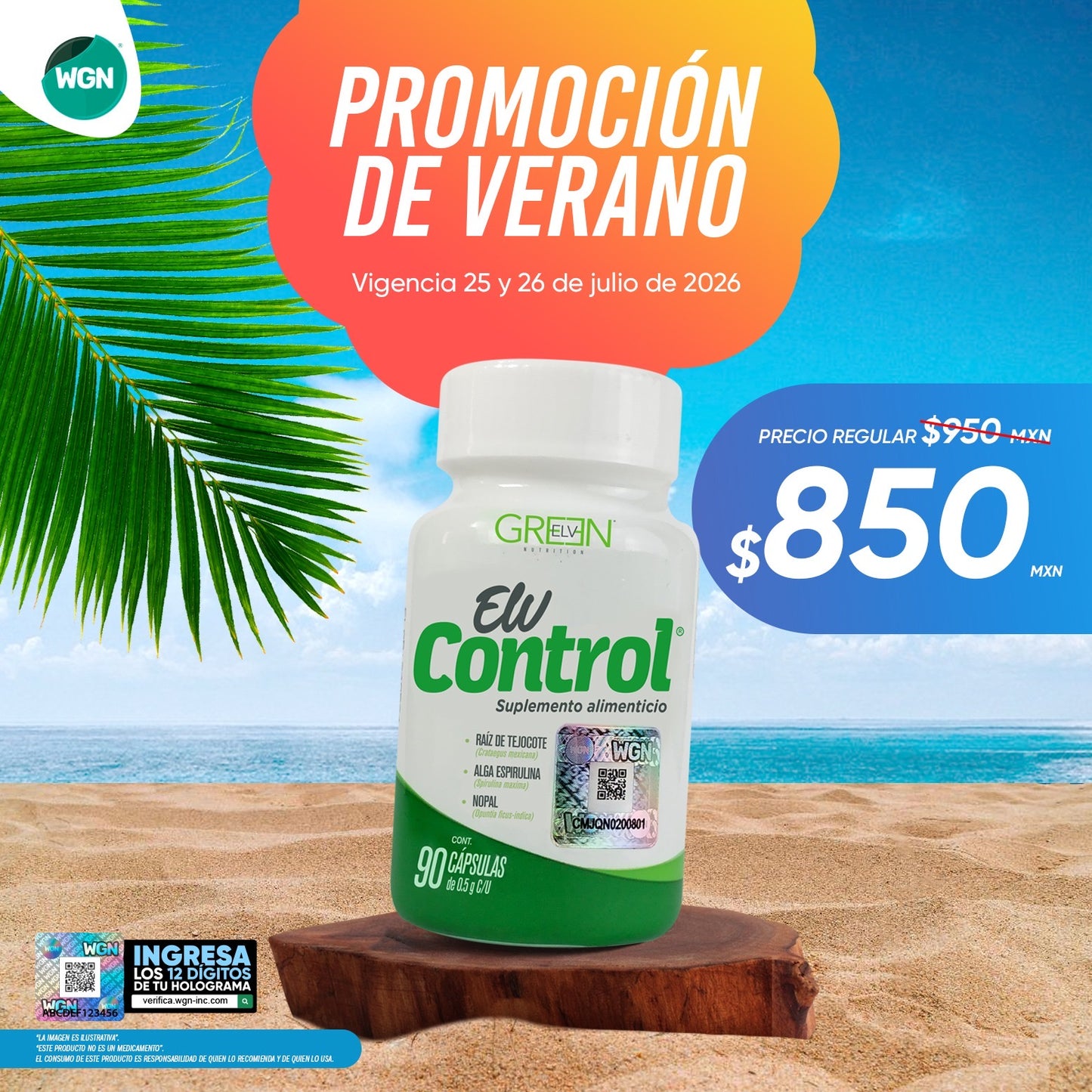 Elv Control - Raíz de Tejocote